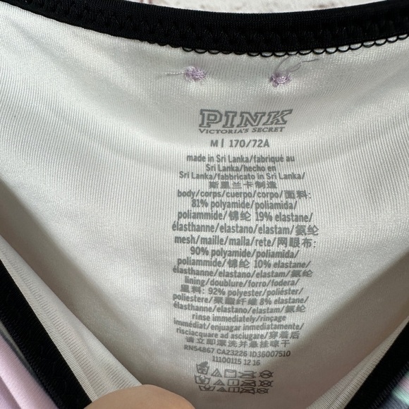 Pink‎ VICTORIA SECRET Bikini High Waisted Swim Bottoms, Sz M, GUC - Picture 2 of 4